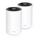 TP-Link Система WiFi-Mesh Deco PX10 AX1500, 3xGE LAN/WAN, 2 мод, Powerline AV1000 (DECO-PX10-2-PACK)