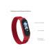 Ремешок для фитнес браслета Armorstandart Braided Solo Loop для Xiaomi Mi Band 4/5/6 Red size S (ARM59182)