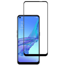 Стекло защитное ACCLAB Full Glue Oppo A53 Black (1283126508370)