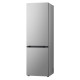 LG ref with bottom freezer, 186x60x68, platinum-silver (GW-B459FNLW)