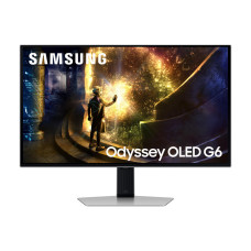 Samsung Монітор Samsung 27" Odyssey G6 27DG612S 2*HDMI, DP, USB, OLED, 2560x1440, 240Hz, 0.3ms (LS27DG612SIXUA)