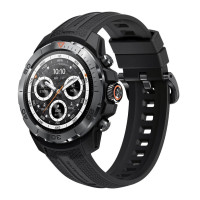 Mibro Smart Watch GS Explorer, 48 mm, 1.32 , 466x466, AMOLED, BT 5.3, Dual-band GPS, 10 ATM, Obsidian Black (XPAW017B)