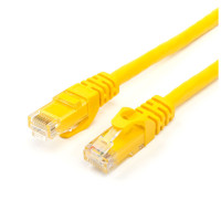 Патч-корд Atcom 1м, RJ45, Cat.6, CU, медь (13443)