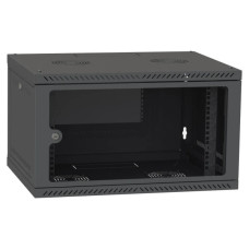 Шкаф настенный Ipcom 4U, 600*350, RAL9005 (СН-4U-060х035-ДС-9005)