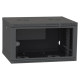 Шкаф настенный Ipcom 4U, 600*350, RAL9005 (СН-4U-060х035-ДС-9005)
