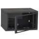Шкаф настенный Ipcom 4U, 600*350, RAL9005 (СН-4U-060х035-ДС-9005)