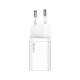Зарядное устройство Baseus Super Si Quick Charger 1C White (CCSP020102)
