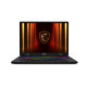 MSI Ноутбук MSI Pulse A16 AI+ C3XWGKG-026XUA 16  QHD+, AMD Ryzen AI 9 HX 370, 32GB, F1TB, NVD5070-8, DOS, чорний (9S7-15PK11-026)