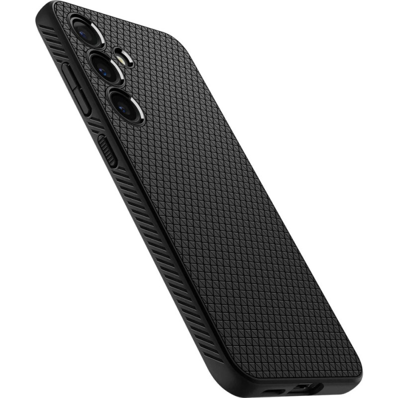 Spigen Чехол для Samsung Galaxy S24+, Liquid Air, Matte Black (ACS07327)