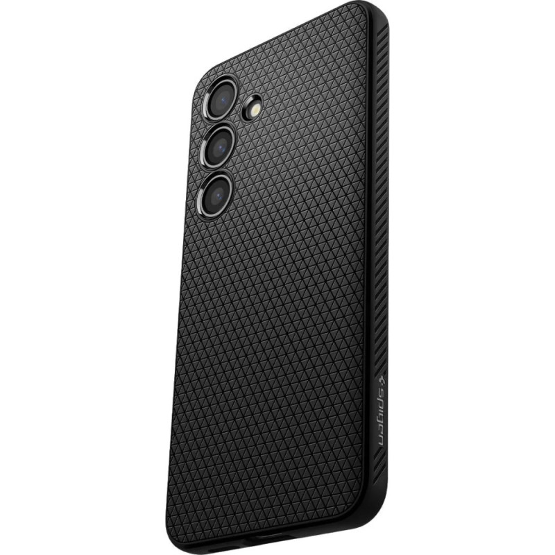 Spigen Чехол для Samsung Galaxy S24+, Liquid Air, Matte Black (ACS07327)