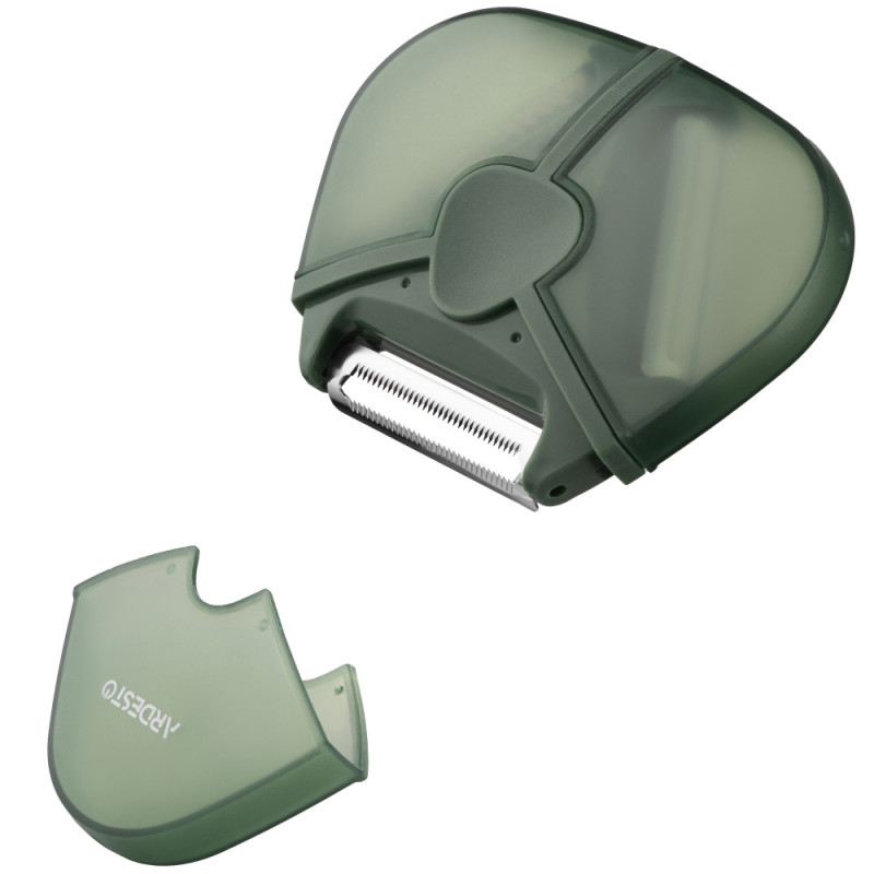 ARDESTO Peeler 3 in 1 with case Gemini, stainless steel, plastic, green (AR2169PG)