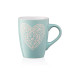 ARDESTO Mug Heart, 330 ml, light blue, ceramics (AR3467BL)