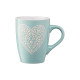 ARDESTO Mug Heart, 330 ml, light blue, ceramics (AR3467BL)