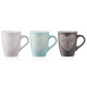 ARDESTO Mug Heart, 330 ml, light blue, ceramics (AR3467BL)