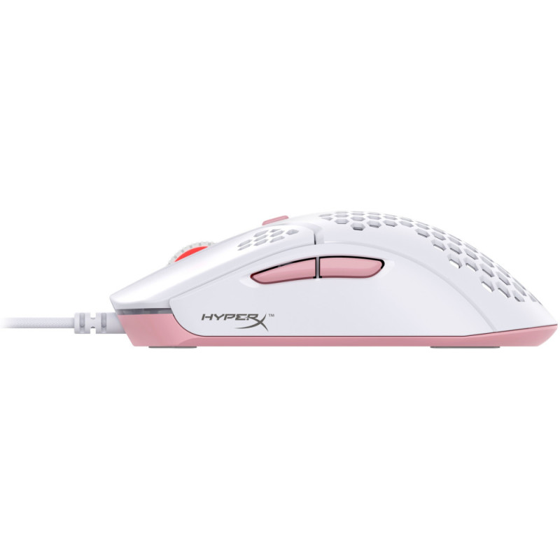 HyperX Mouse Pulsefire Haste USB, White/Pink (4P5E4AA)