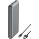 Belkin Power Bank 20000mAh, 15W, 2xUSB-A/USB-C, gray (BPB012BTGY)