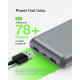 Belkin Power Bank 20000mAh, 15W, 2xUSB-A/USB-C, gray (BPB012BTGY)