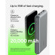 Belkin Power Bank 20000mAh, 15W, 2xUSB-A/USB-C, gray (BPB012BTGY)