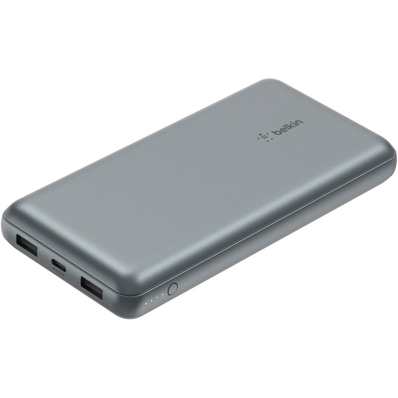 Belkin Power Bank 20000mAh, 15W, 2xUSB-A/USB-C, gray (BPB012BTGY)