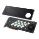 ASUS PCIe Hyper M.2 X16 PCIe 5.0 Expansion Card GEN 5 (90MC0CY0-M0EAY0)