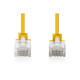 Digitus Патч-корд DIGITUS CAT 6 U-UTP Sliim, 1.5м, AWG 32/7, Cu, LSZH, жовтий (DK-1618-015S-Y)