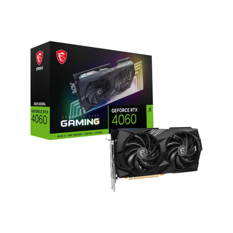 MSI Graphic card GeForce RTX 4060 8GB GDDR6 GAMING