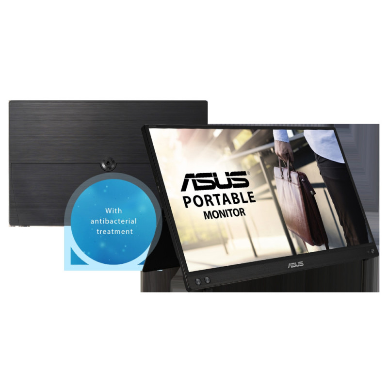 ASUS Monitor portable 15.6  Asus ZenScreen MB16ACV USB-C, IPS, Case (90LM0381-B01370)