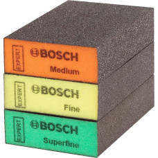 Bosch Губки шліфувальні Professional S471 Expert 69х97х26мм M F SF 3шт (2.608.901.175)