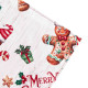 ARDESTO Ранер Christmas Gingerbread 33х137см, 100% поліестер, червоний (ART01HCG)