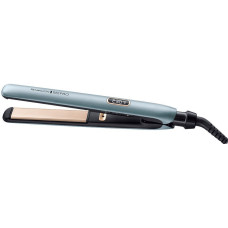 Remington hair straightener Shine Therapy PRO, 54V, temp. modes-9, 150-230С, display, ionization, ceramics, blue (S9300)