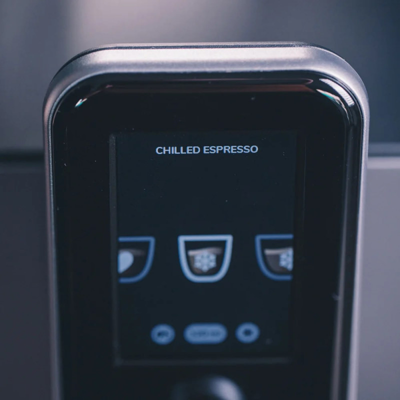 Nivona сoffee machine Nivona CafeRomatica, 1.8L, bean/ground coffee, auto capuchino maker, display, auto recipe-9, ice coffee, pearl-blue (NIVO8107)