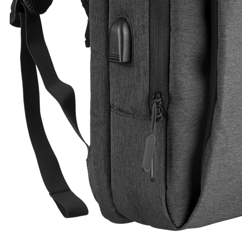 2E Рюкзак, Melange 16", чёрный (2E-BPN9266BK)