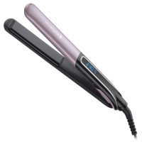 Remington Випрямляч Sleek&Curl Expert, 45Вт, темп.режимів-9, 150-230С, дисплей, кераміка, титан , бузково-чорний (S6700)