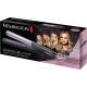Remington hair straightener Sleek&Curl Expert, 45V, temp. modes-9, 150-230С, display, ceramics, titanium, black (S6700)