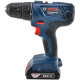 Bosch Cordless Drill Screwdriver GSR 180-LI, 18V 2х2Ah, 54Nm, 450/1700rpm, 1.6kg (0.601.9F8.109)