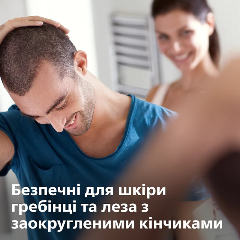 Philips Машинка для стрижки, акум., роторный мотор, сталь, серебристый (QC5130/15)