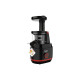 Tefal Соковыжималка Juiceo шнековая 150Вт, чаша-0.8л, жмых-0.8л, насадка для цитрусовых, пластик, черно-крассный (ZC150838)