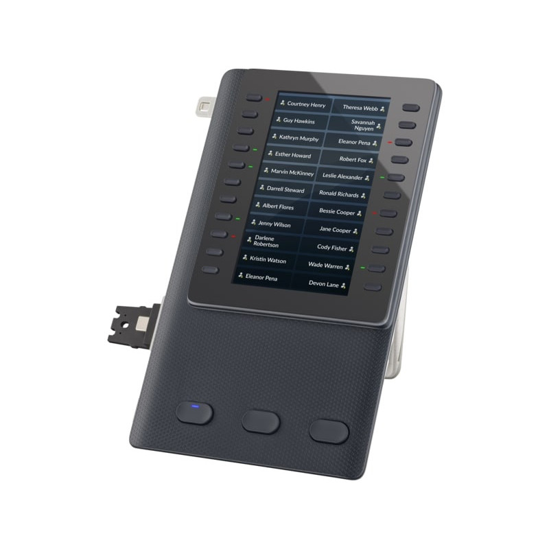 Poly Edge E expansion module for SIP phones E400, E450, E500, E550, 22 lines (66 with paging), gray (85W93AA)