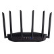 ASUS Router TUF-BE6500 BE6500, 3x2.5GE LAN, 1x2.5xGE WAN, 1xUSB3.2, MESH (90IG0920-MO9C00)