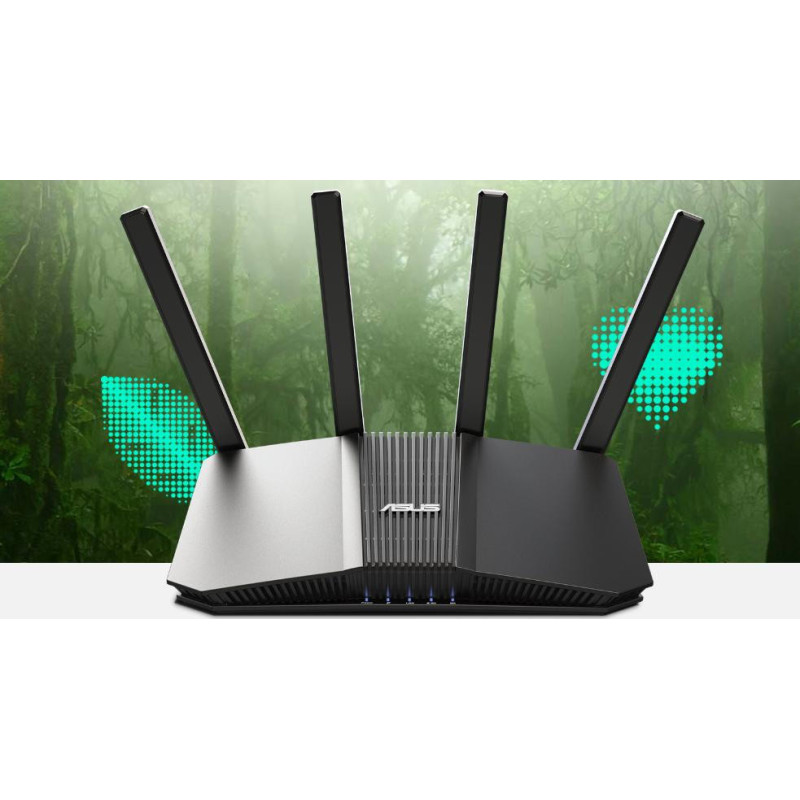 ASUS Маршрутизатор RT-BE82U BE6500 4x2.5GE LAN, 1x2.5GE WAN. 1xUSB3.2, MESH (90IG0990-MO9B00)