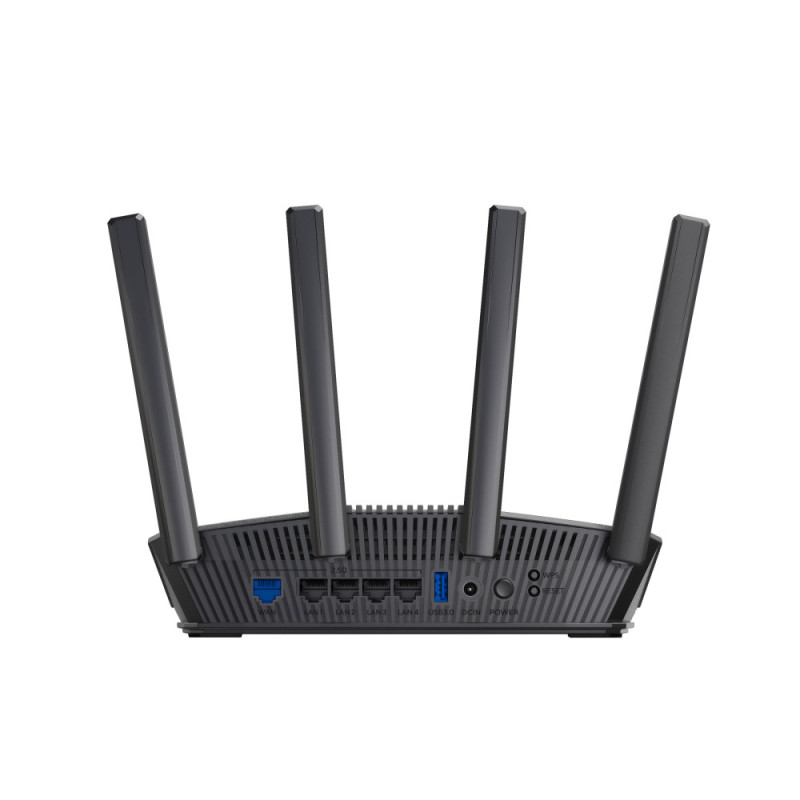ASUS Маршрутизатор RT-BE82U BE6500 4x2.5GE LAN, 1x2.5GE WAN. 1xUSB3.2, MESH (90IG0990-MO9B00)
