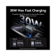 Зарядное устройство Vention 1xUSB-C PD30W + 1xUSB QC3.0 18W GaN gray (FEWH0-EU)