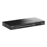 D-Link Комутатор D-Link DGS-1530-28SC 20xSFP, 4xSFP+/10GE, Керований, L3