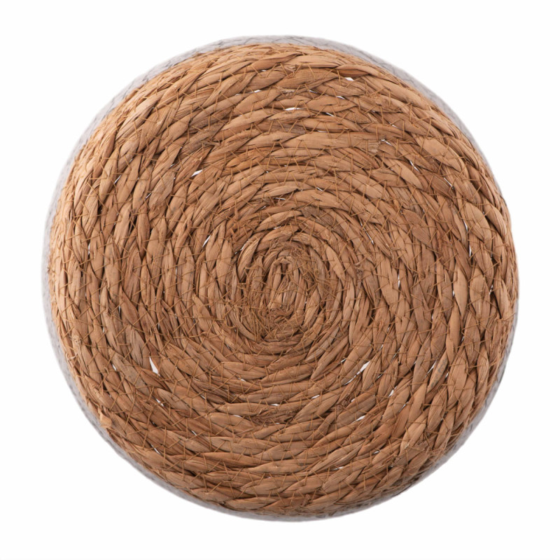 ARDESTO Basket Minimalism 23x23x19cm, paper twine, cottail grass, grey (ARHC2506RG) ARDESTO Basket Minimalism 23x23x19cm, paper twine, cottail grass, grey (ARHC2506RG)
