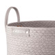 ARDESTO Basket Minimalism 23x23x19cm, paper twine, cottail grass, grey (ARHC2506RG) ARDESTO Basket Minimalism 23x23x19cm, paper twine, cottail grass, grey (ARHC2506RG)
