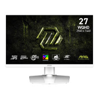 MSI Монітор MSI 27  MAG 274QRFW-E20 2xHDMI, DP, Audio, IPS, 2560x1440, 200Hz, 0.5ms, sRGB 124%, AdaptiveSync, Pivot, HDR400, білий (9S6-3CF99T-001)