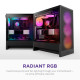 Система жидкостного охлаждения NZXT Kraken Core 360 Black with RGB fans Single Fra (RL-KR36C-B1)