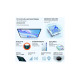 TECLAST Планшет M50 Plus 10.1" 6ГБ, 128ГБ, LTE, 7000мА•ч, Android, голубой (6940709686942)