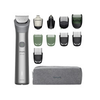 Philips Тример Philips Series 5000, для бороди, голови та тіла, насадок-11, сталь, сірий (MG5941/15)