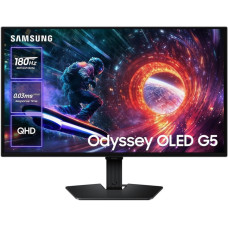 Samsung Монітор Samsung 27" Odyssey G50D HDMI, DP, USB, MM, IPS, 2560x1440, 180Hz, 1ms (LS27FG502SIXUA)